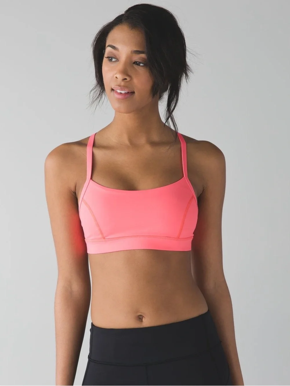 Lululemon Women’s Rise and Run Bra Flash Light Size 6